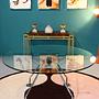 Nomos Dining Table Glass 1986 ø150cm 0