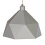 Pendant lamp Armour 1-light Grey 1