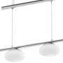 LED-Pendelleuchte 4-flammig Glas Metall 2