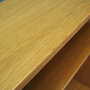 Vintage bookshelf wood brown 1970s 8