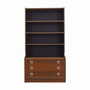 Bookshelf Wood Brown 1970s 0