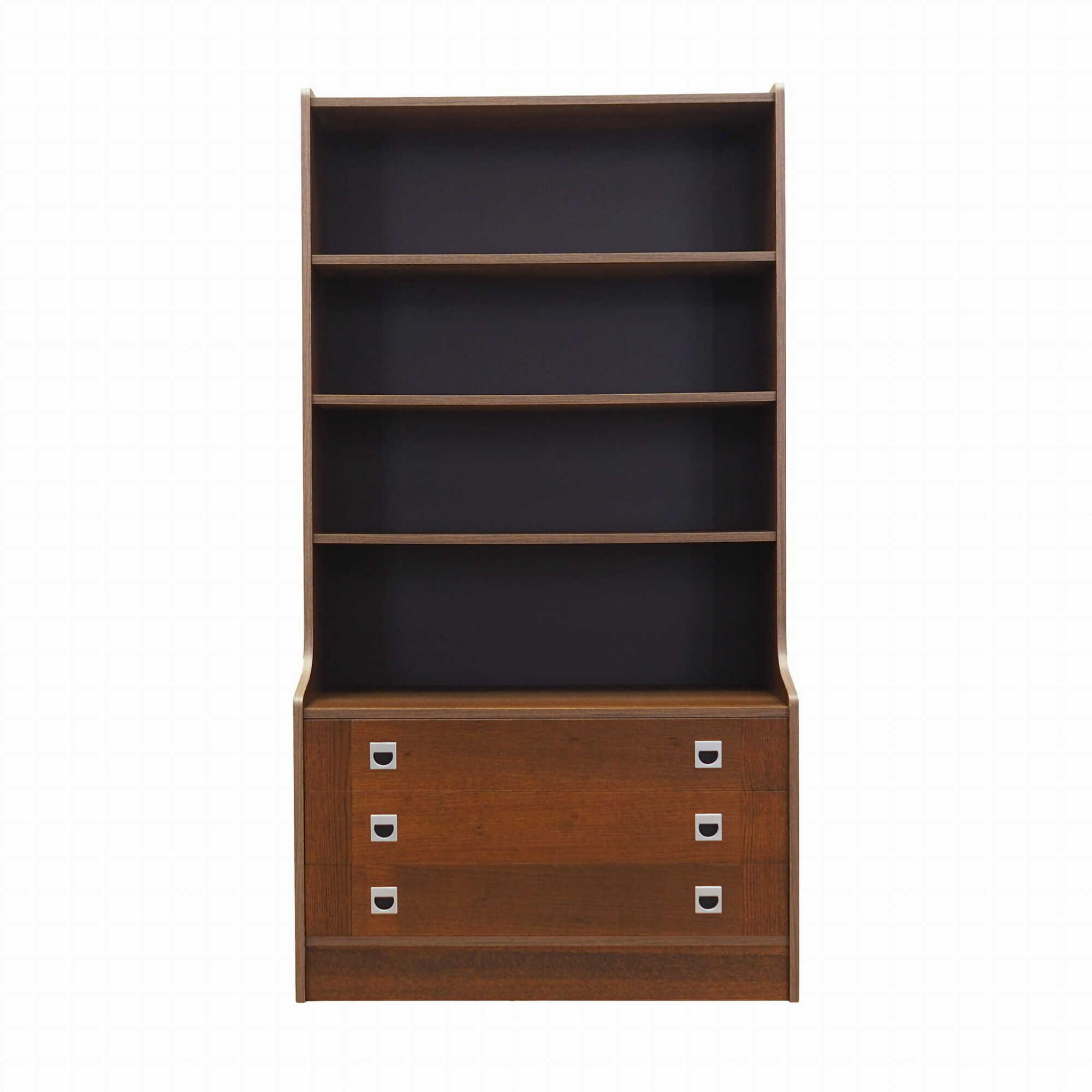 Bookshelf Wood Brown 1970s 0
