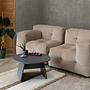 Not-A-Sofa Modulares 2-Sitzer Sofa Velours Beige 1