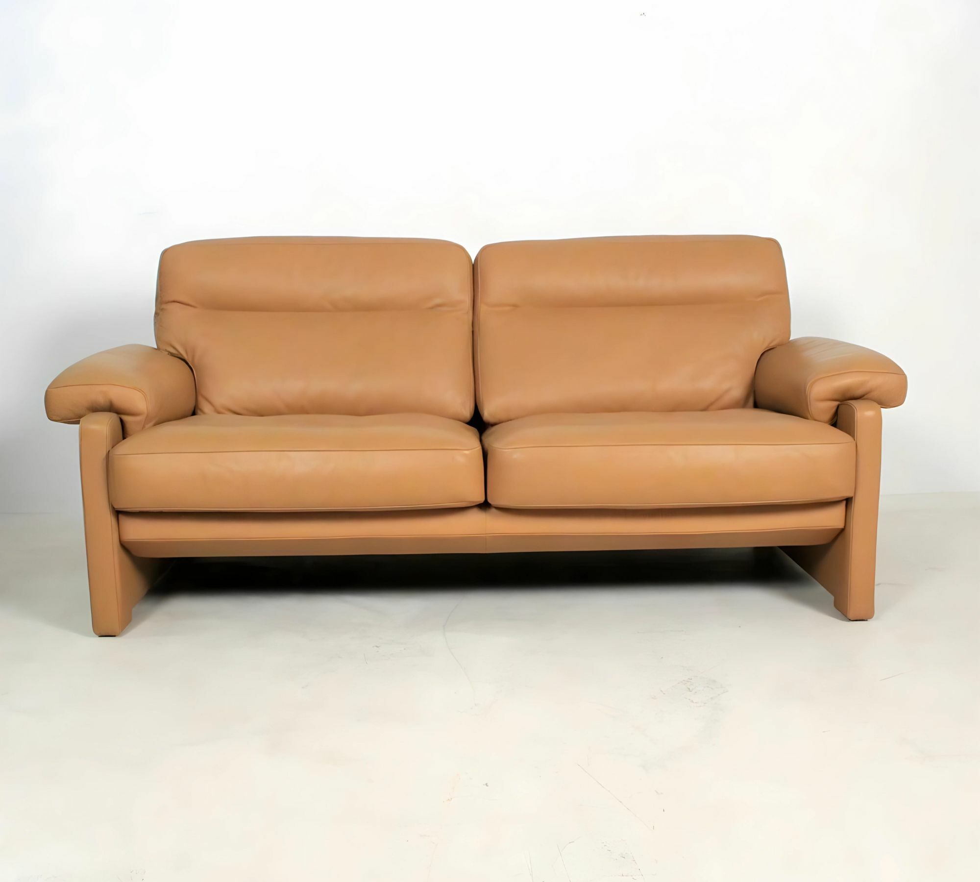 DS 70 Sofa 2-Sitzer Leder Beige  1