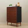 Vintage chest of drawers Teak wood Brown 1960s 2
