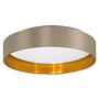 LED-Deckenleuchte Maserlo III Gold 0