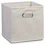 Aufbewahrungsbox Karwe I Vlies Beige 0