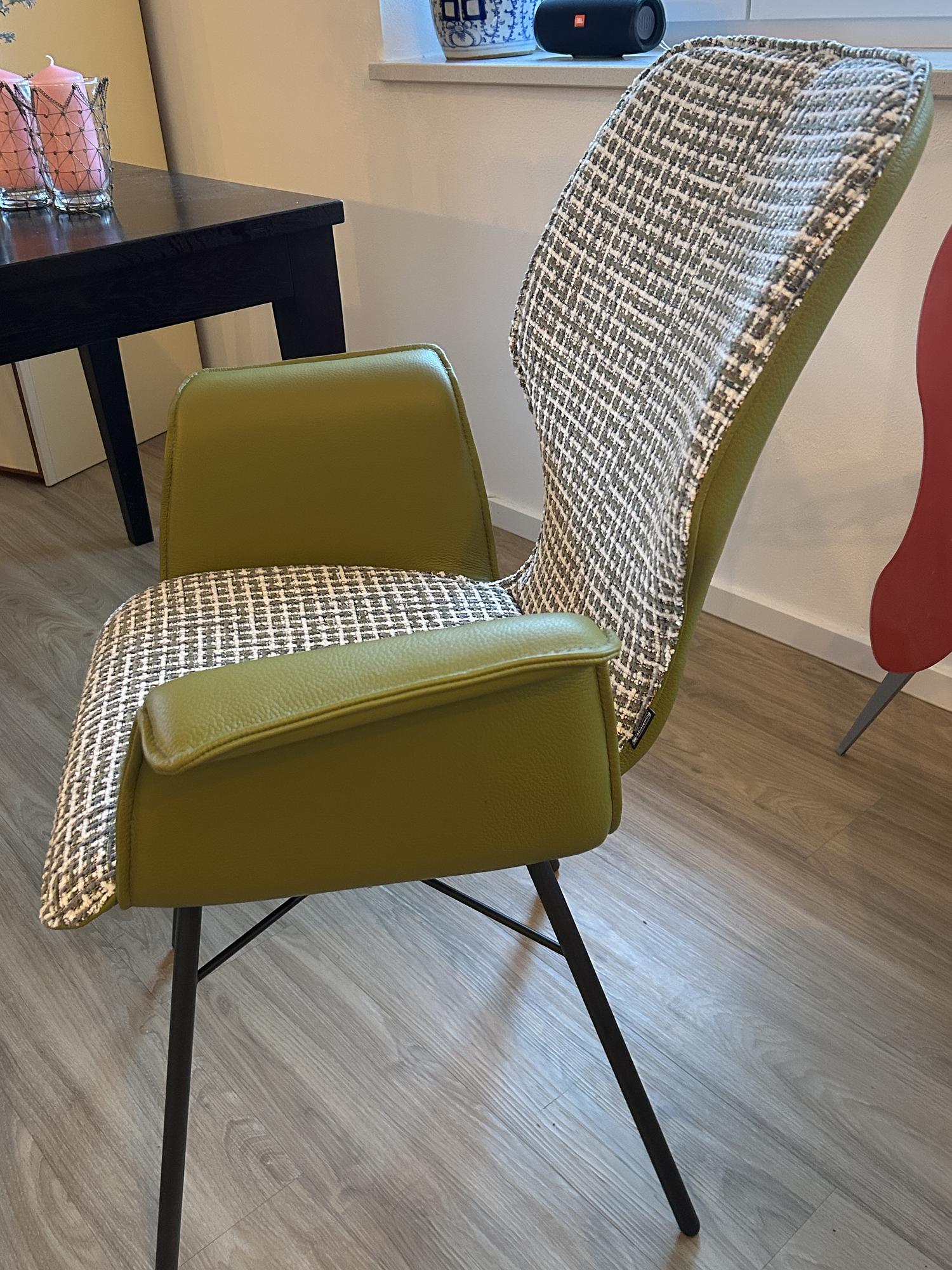 4x Nevio V1462 Armchair Leather 5