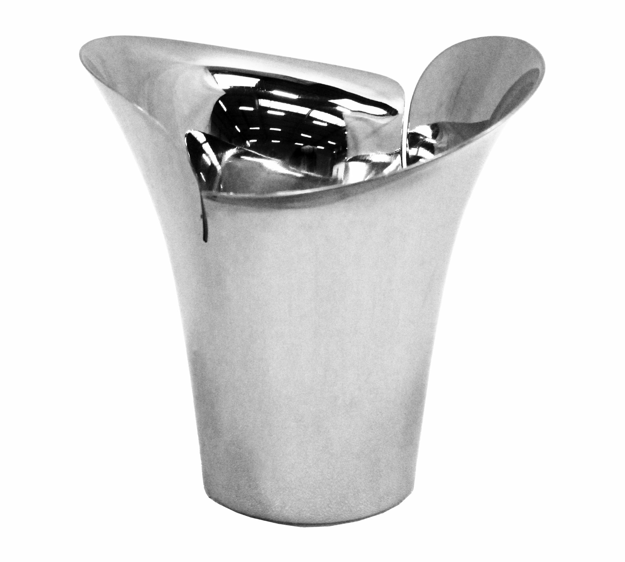 Bloom Botanica Blumentopf Edelstahl Silber Ø 125mm 1