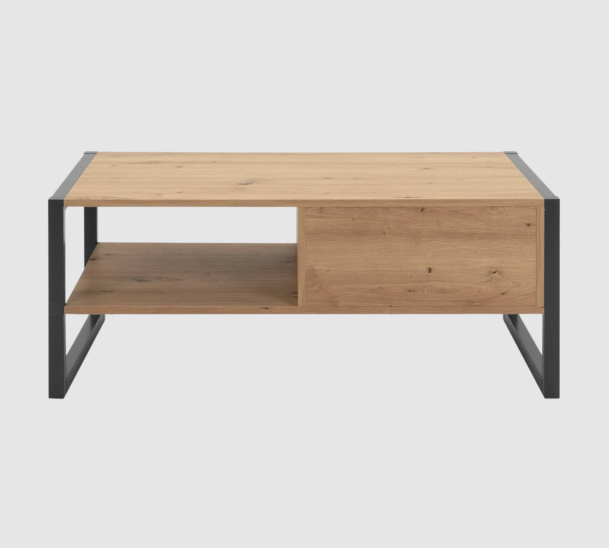 Couchtisch mit Schublade Eichendekor 5