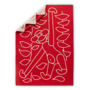 Decke Mit Affe Rot 0
