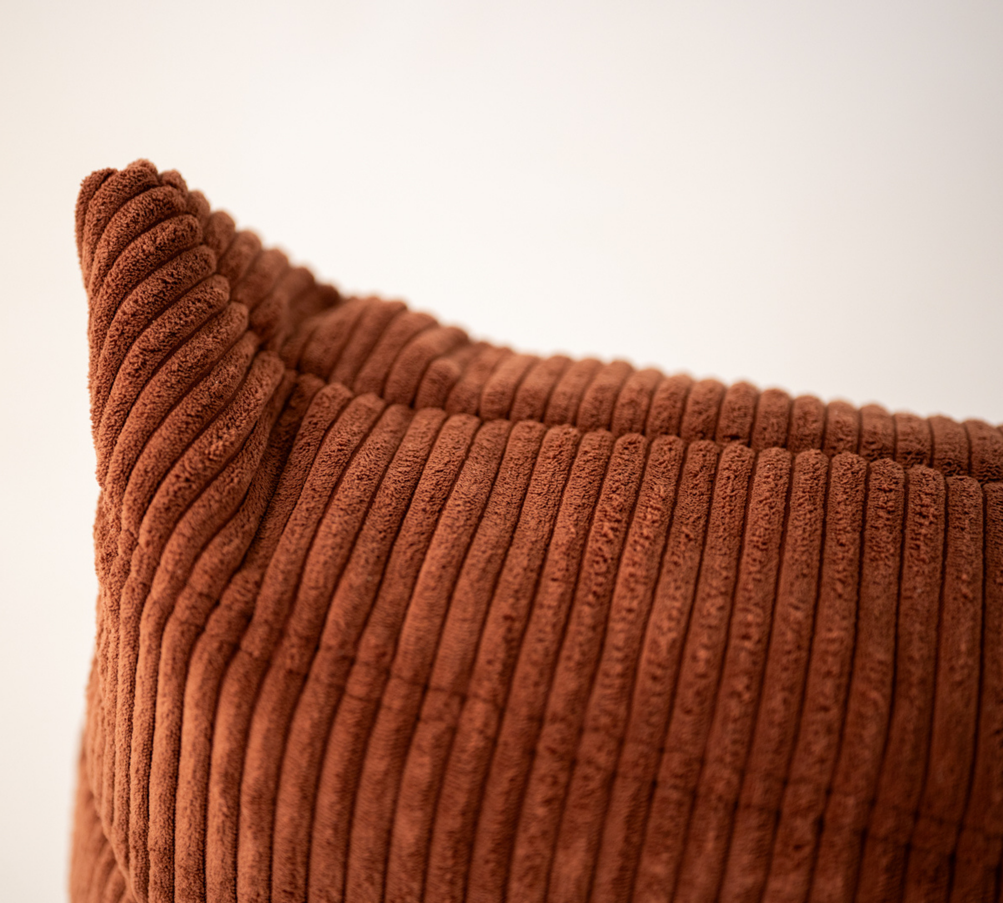 Togo Ottoman Cord Beige 3