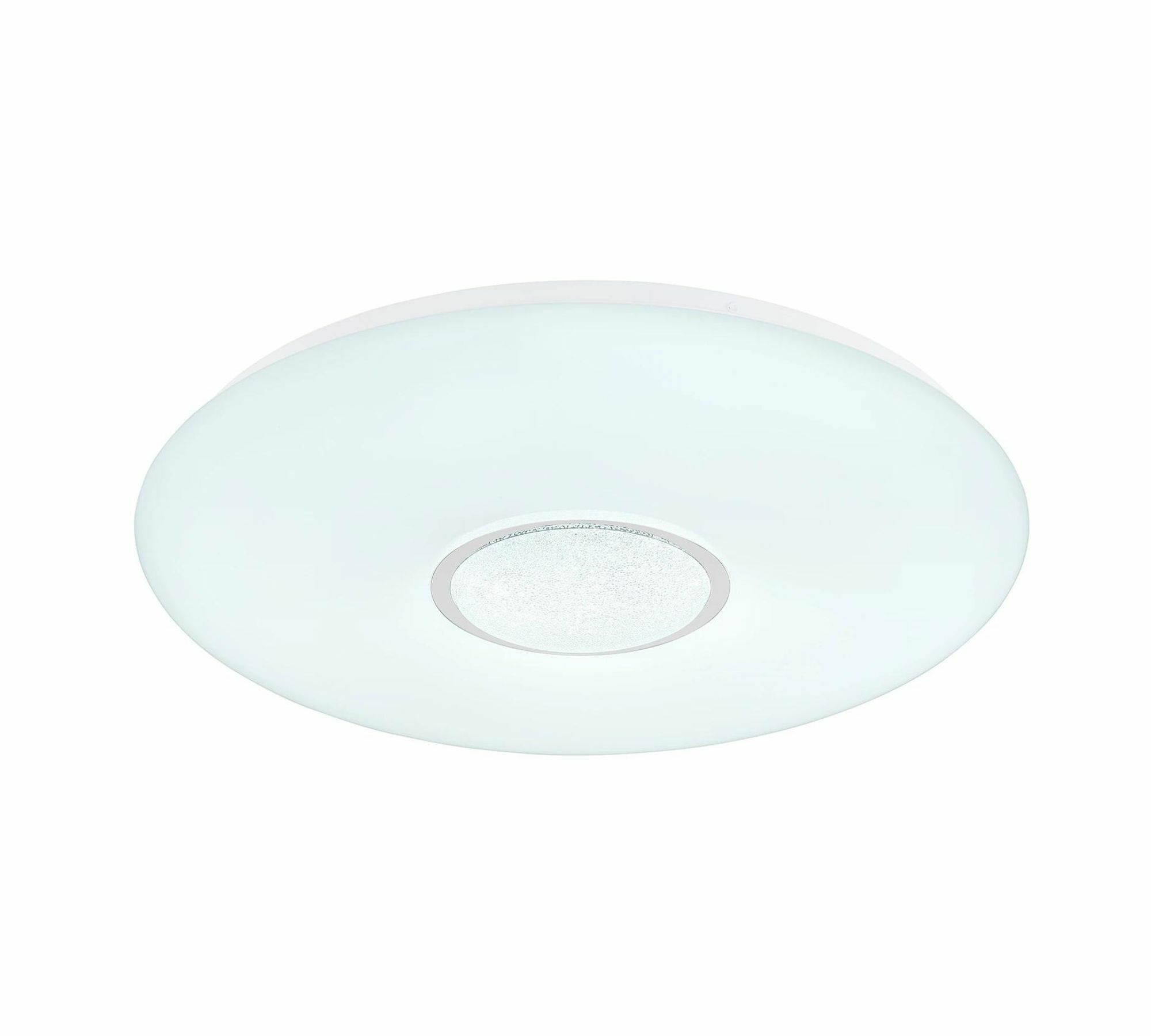 LED Deckenleuchte 1-flammig Glas Metall Weiß 3