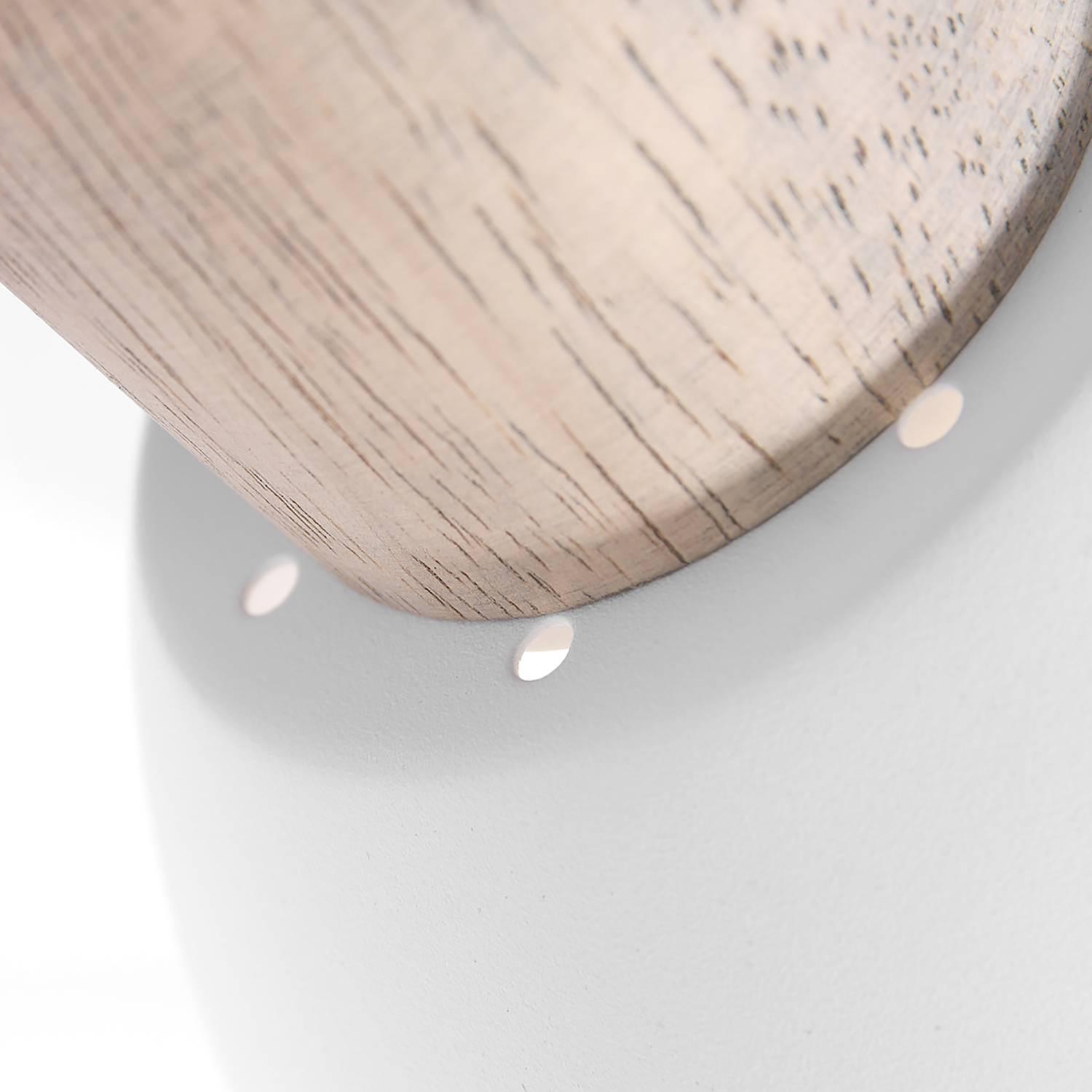 Ceiling light Gearwood VI 3-bulb Solid Oak 3