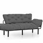 Nitta Triple Schlafsofa 3-Sitzer Grau 7