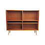 Vintage Bücherregal Holz Braun 0