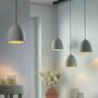 Pendelleuchte 1-flammig Beton Metall 1
