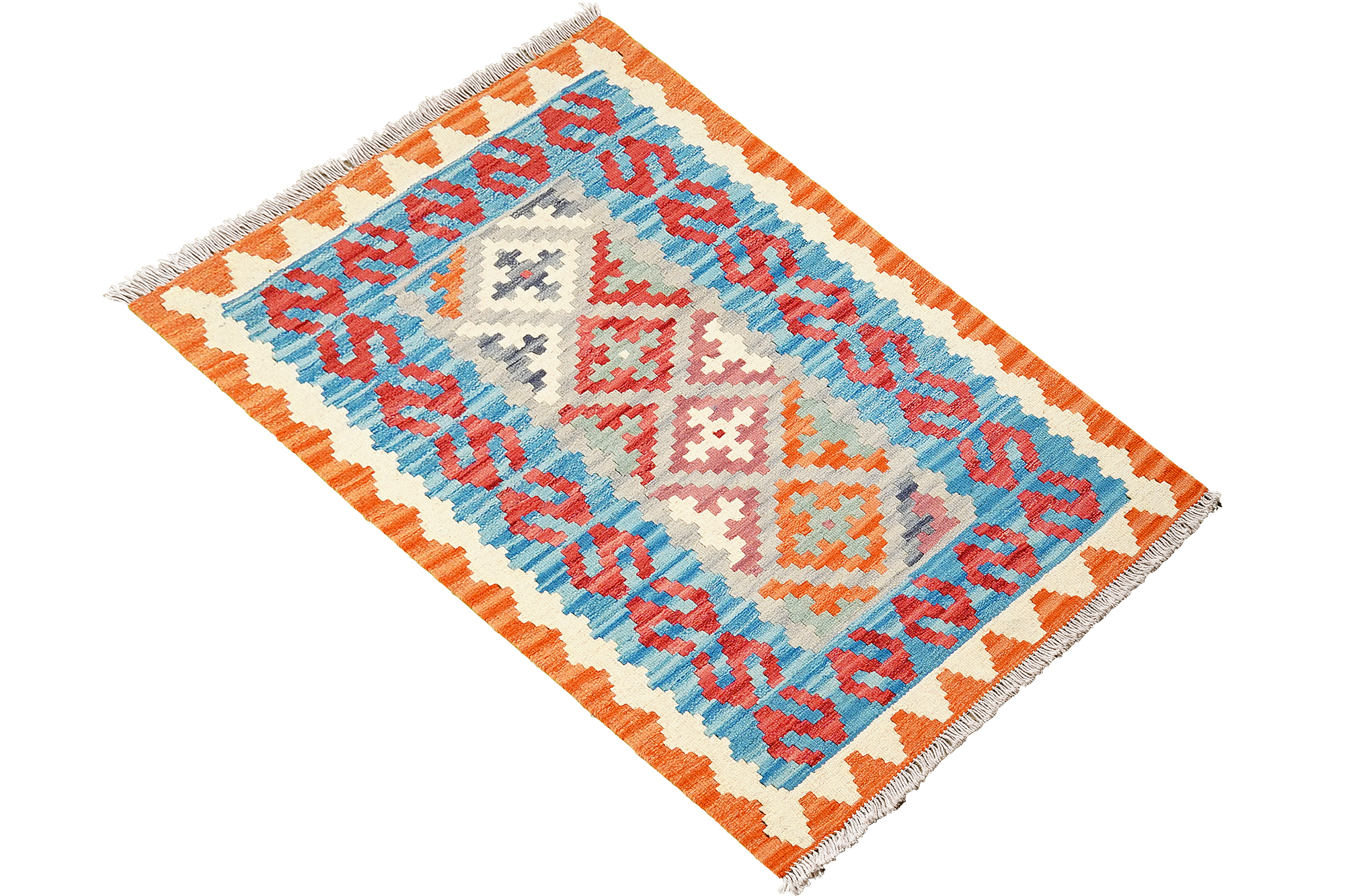 Kilim Gashgai Teppich Mehrfarbig 2