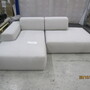 Pyllow Sofa Récamiere Links Webstoff Lichtgrau 4