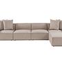 Sora Corner Sofa Beige 2