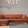 Hamlet corner sofa Left Red 1