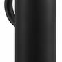 Thermoskanne 1l Edelstahl Schwarz 0