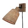 Wandleuchte Java Bambus Beige  1