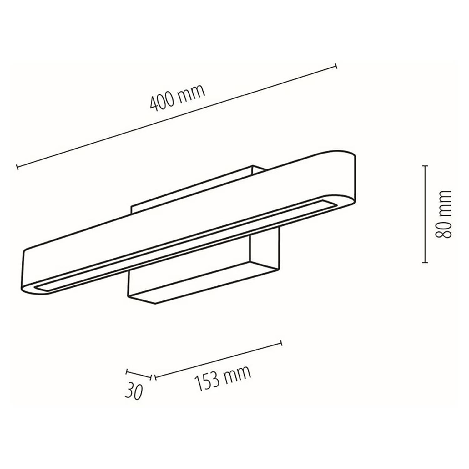 Forestier V LED-Wandleuchte Kiefer Stahl 1-flammig 2