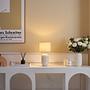 Charming Sparkle Tischleuchte Keramik Beige 1-flammig 1