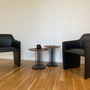 2x 525 Foster Walter Knoll Sessel mit Armlehne Leder Schwarz 0