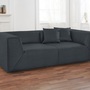 Sam Sofa 2-Sitzer Textil Dunkelgrau 0