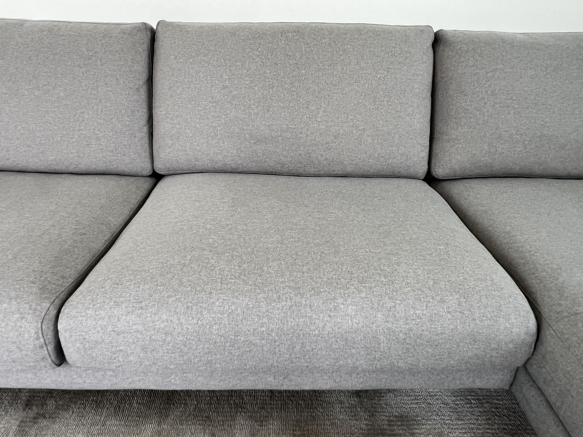 Veneda Sofa 3,5-Sitzer Récamiere Rechts Grau 3