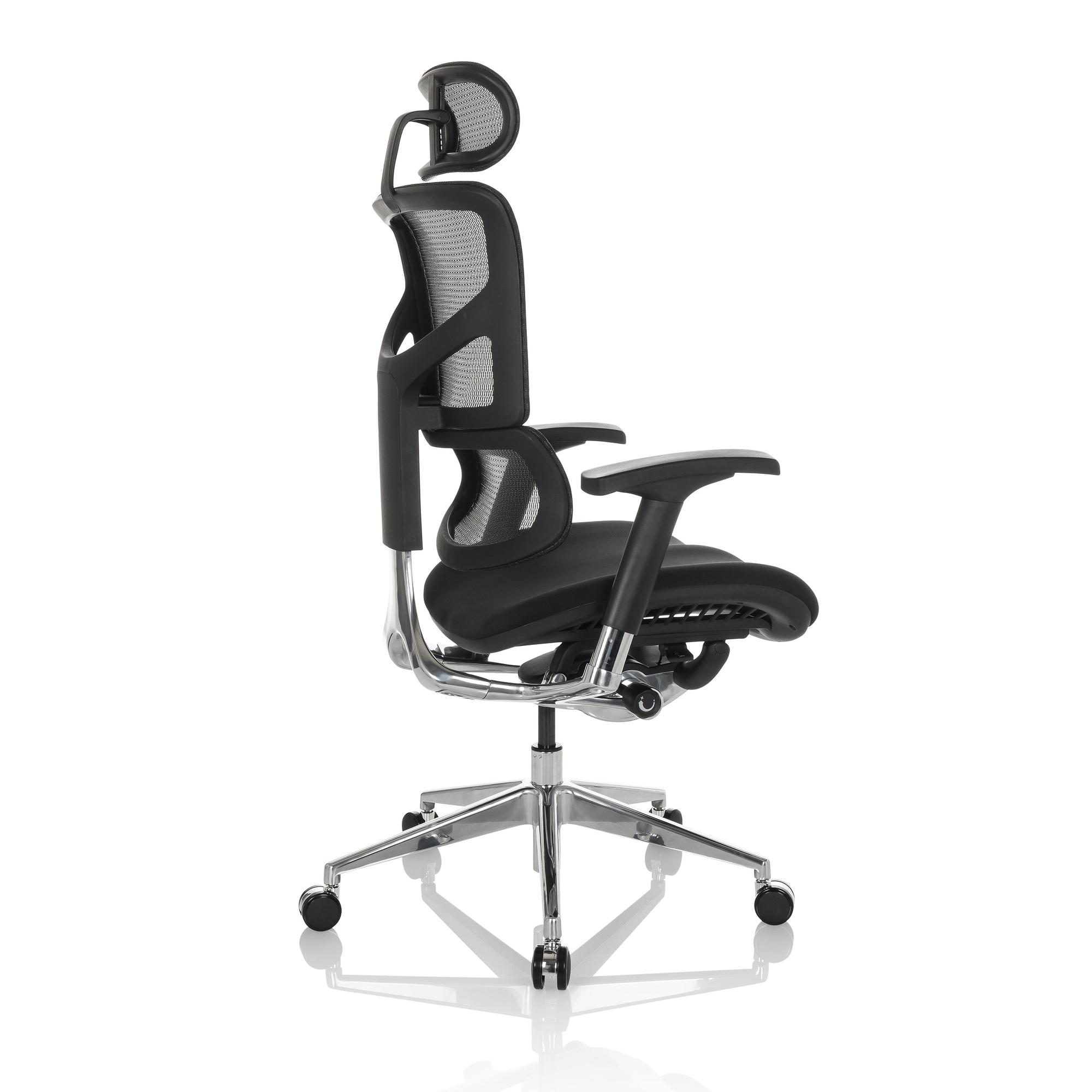 ERGO-U2 FM Bürostuhl Netzstoff Schwarz 7