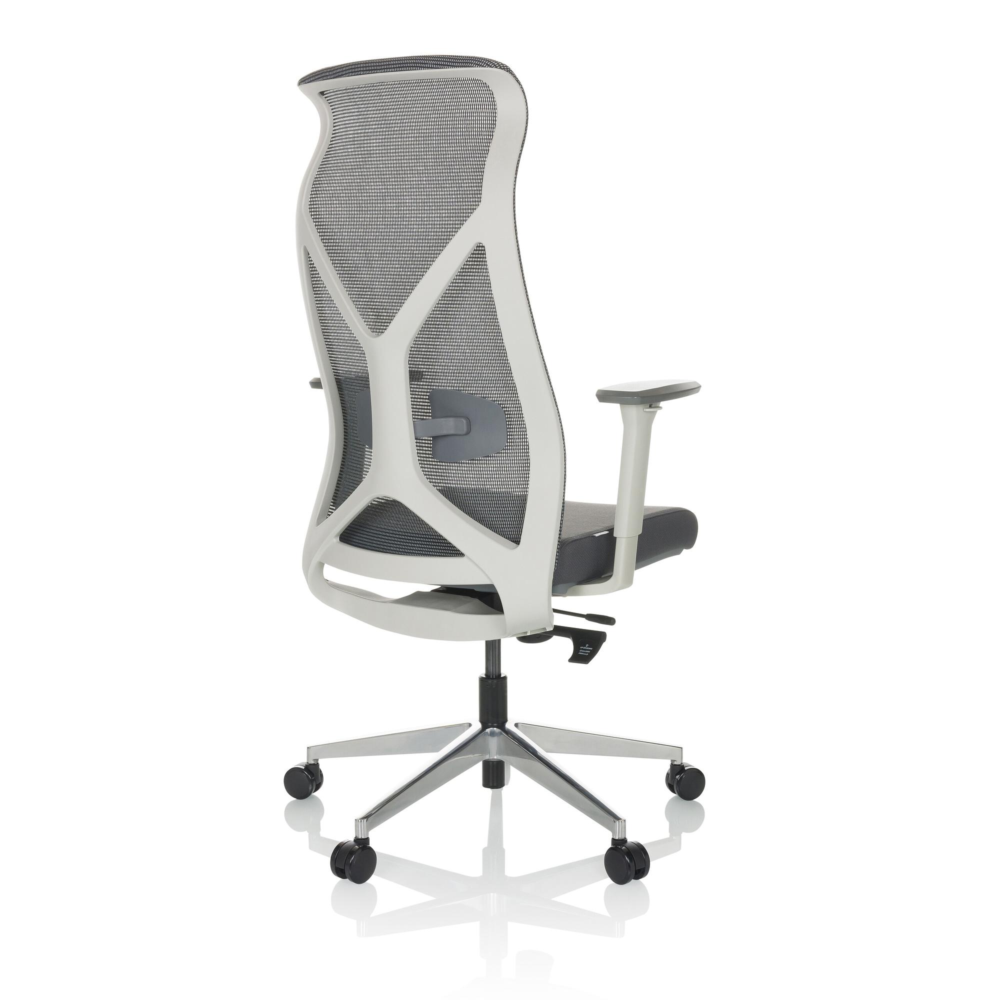 AZURRO WEISS Bürostuhl Netzstoff Grau 8