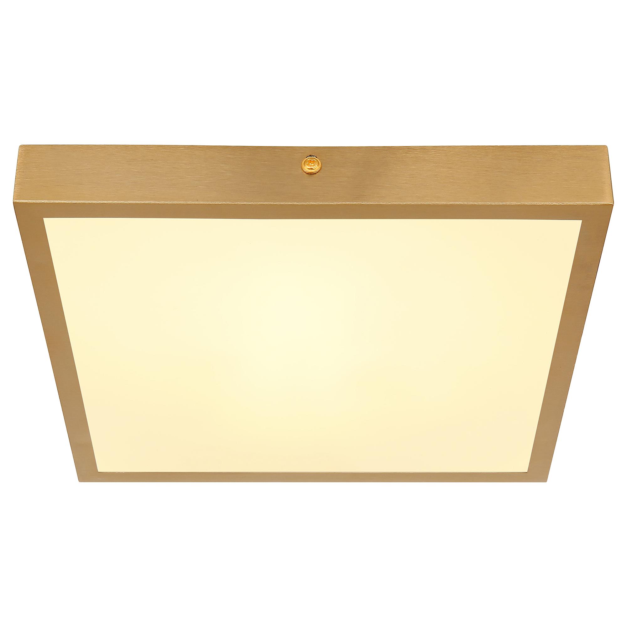 Tibey LED ceiling light iron brown 0