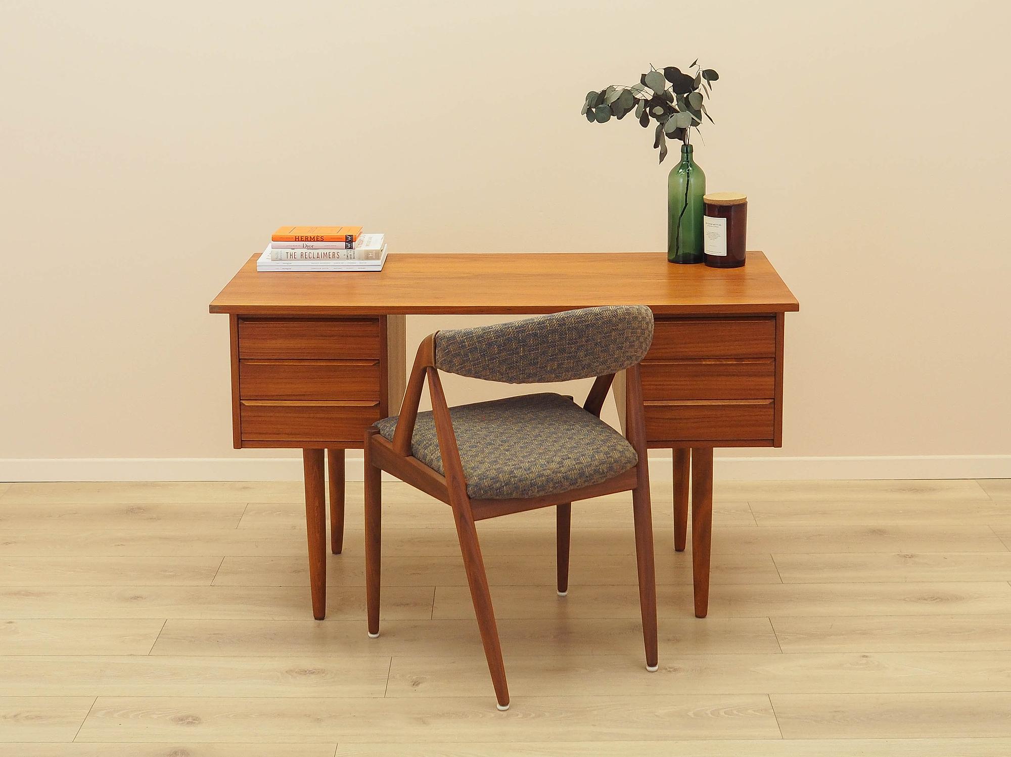 Teak Desk 1970s 2