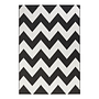 Indoor/outdoor rug Unique synthetic fiber Black 80 x 150 cm 3
