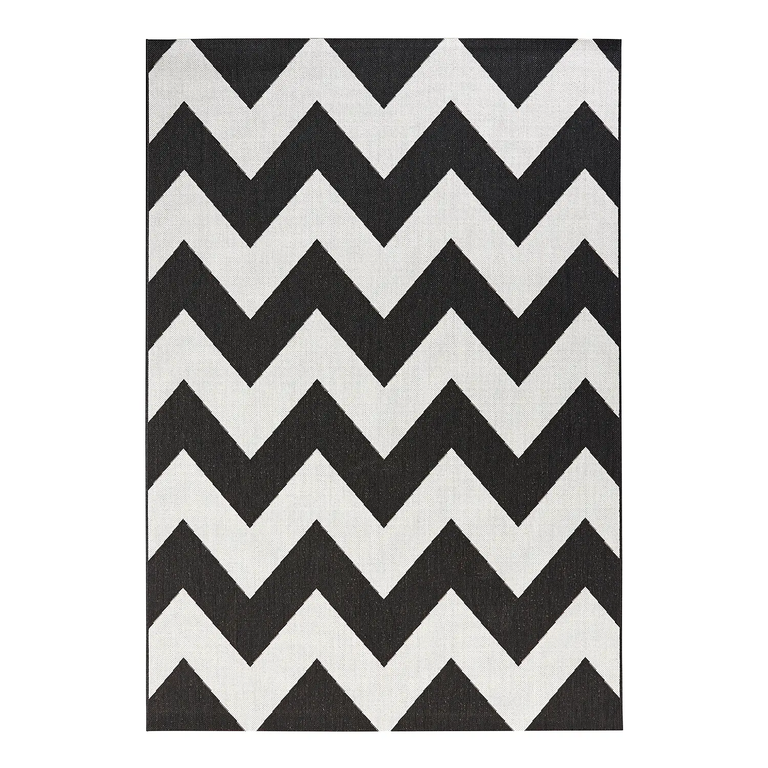 Indoor/outdoor rug Unique synthetic fiber Black 80 x 150 cm 3