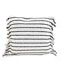 Lands & Pits Fringes Pillowcase Cotton Natural 0