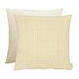 Decorative cushion 1500 Woven fabric White Gold 0
