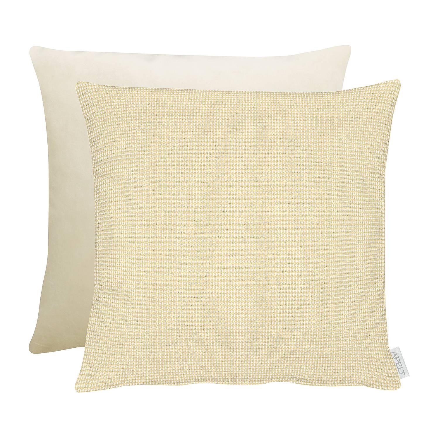 Decorative cushion 1500 Woven fabric White Gold 0