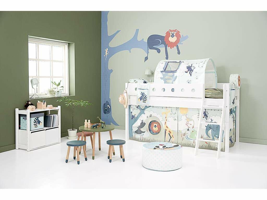 Safari Spieltunnel Baumwolle Blau 1