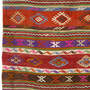 Vintage Anatolian Kilim Handgewebt Wolle 1960er Jahre 1