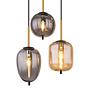 Pendelleuchte Blacky Typ B Farbglas Schwarz 4