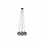 Kjul Pendant Lamp 7-light Glass Metal Gray 2