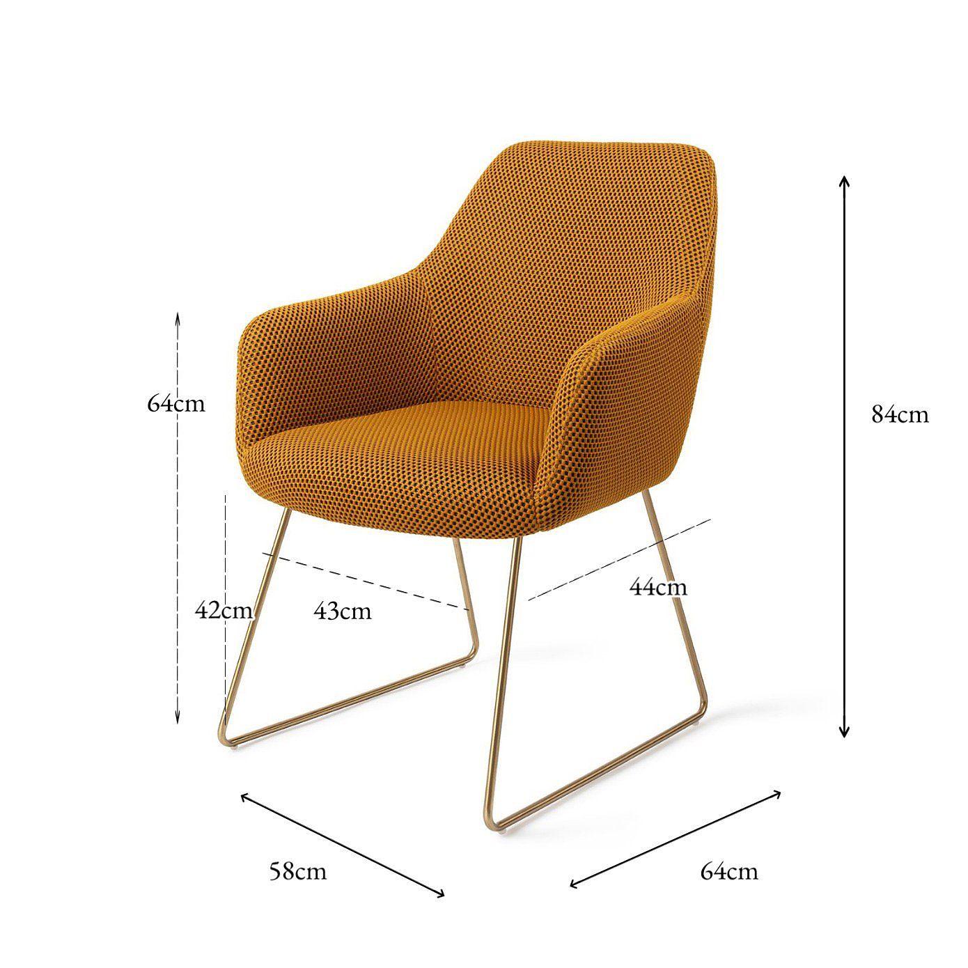 Hiroo Dining Chair Groovy Garam 4