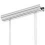 LED-Pendelleuchte 4-flammig Glas Metall 3
