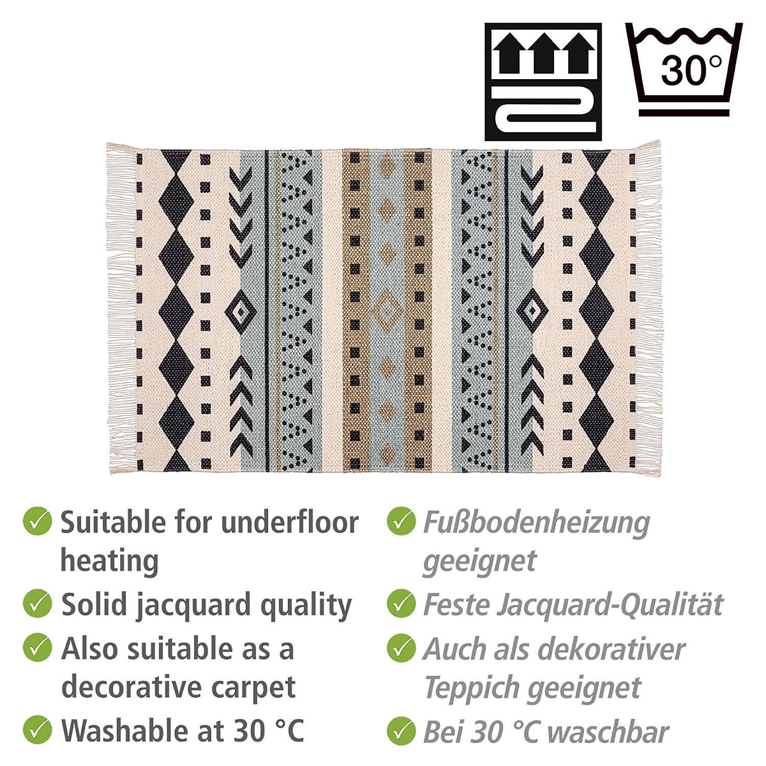 Bath mat Bere Cotton Multicolored 4