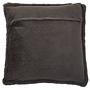 Bosie Lamina Grey Square Fur Pillow 2
