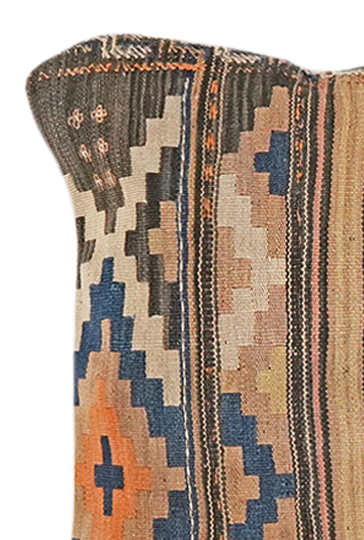 Kilim Kissenbezug Braun 1